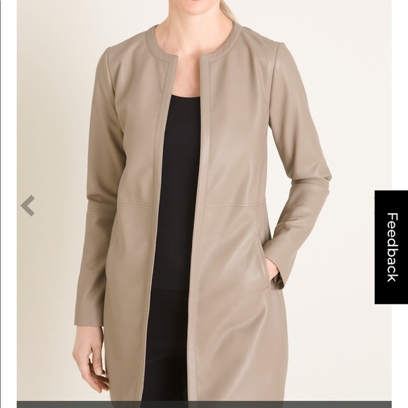 CHICO’S fau leather jacket - Picture 2 of 15